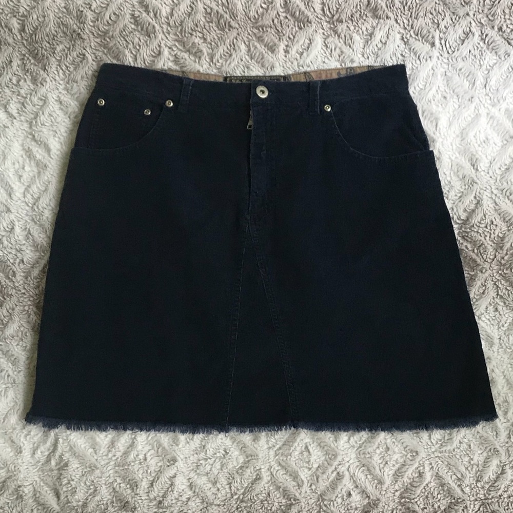 Andrew & Co. Corduroy Skirt